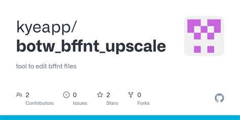 bffnt|GitHub .